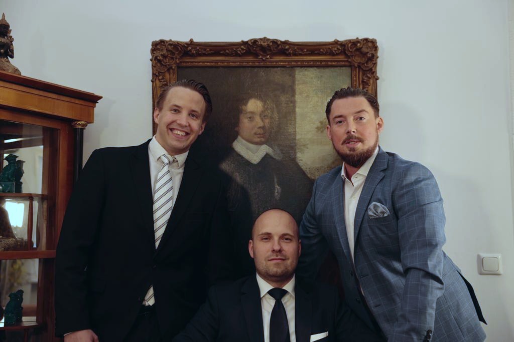 Geschäftsführung von W&P: Felix Langmann, Niels Fechner und Björn Gräßner